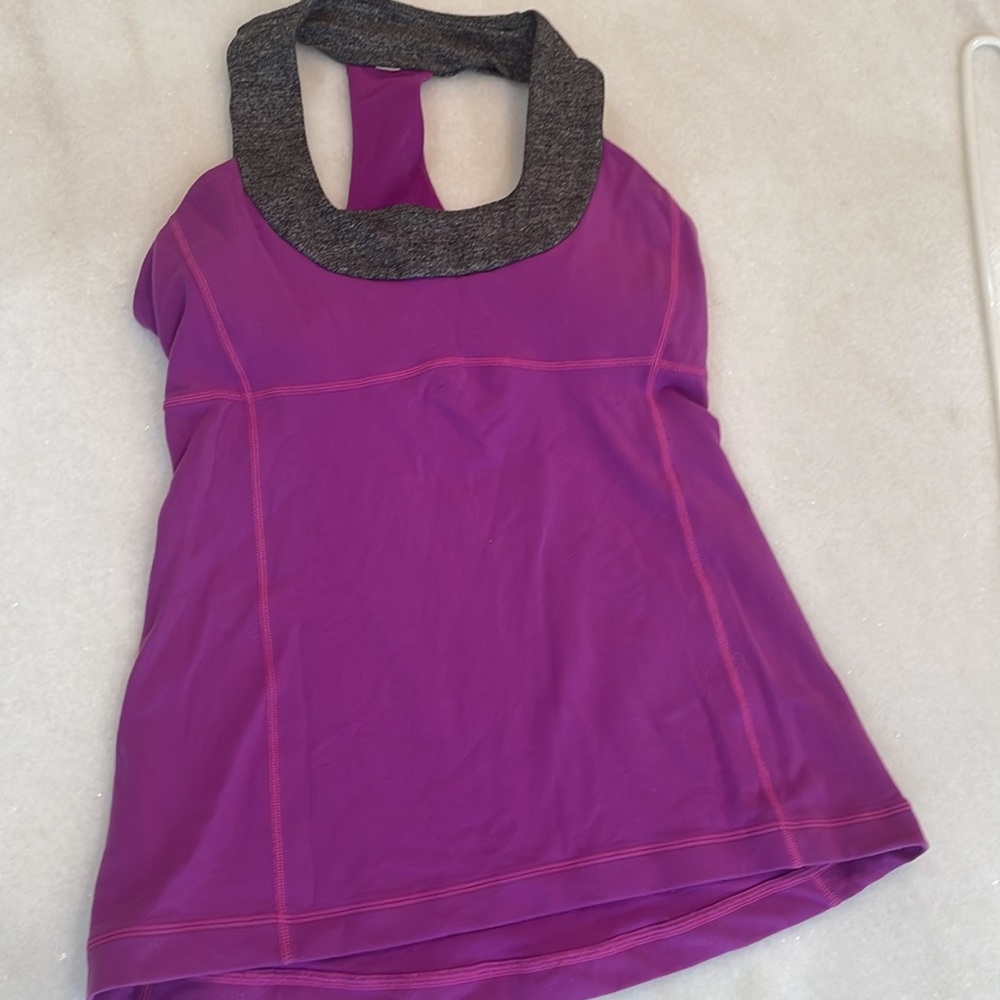 lululemon athletica Violet and Charcoal Tank Top - Picture 4 of 7